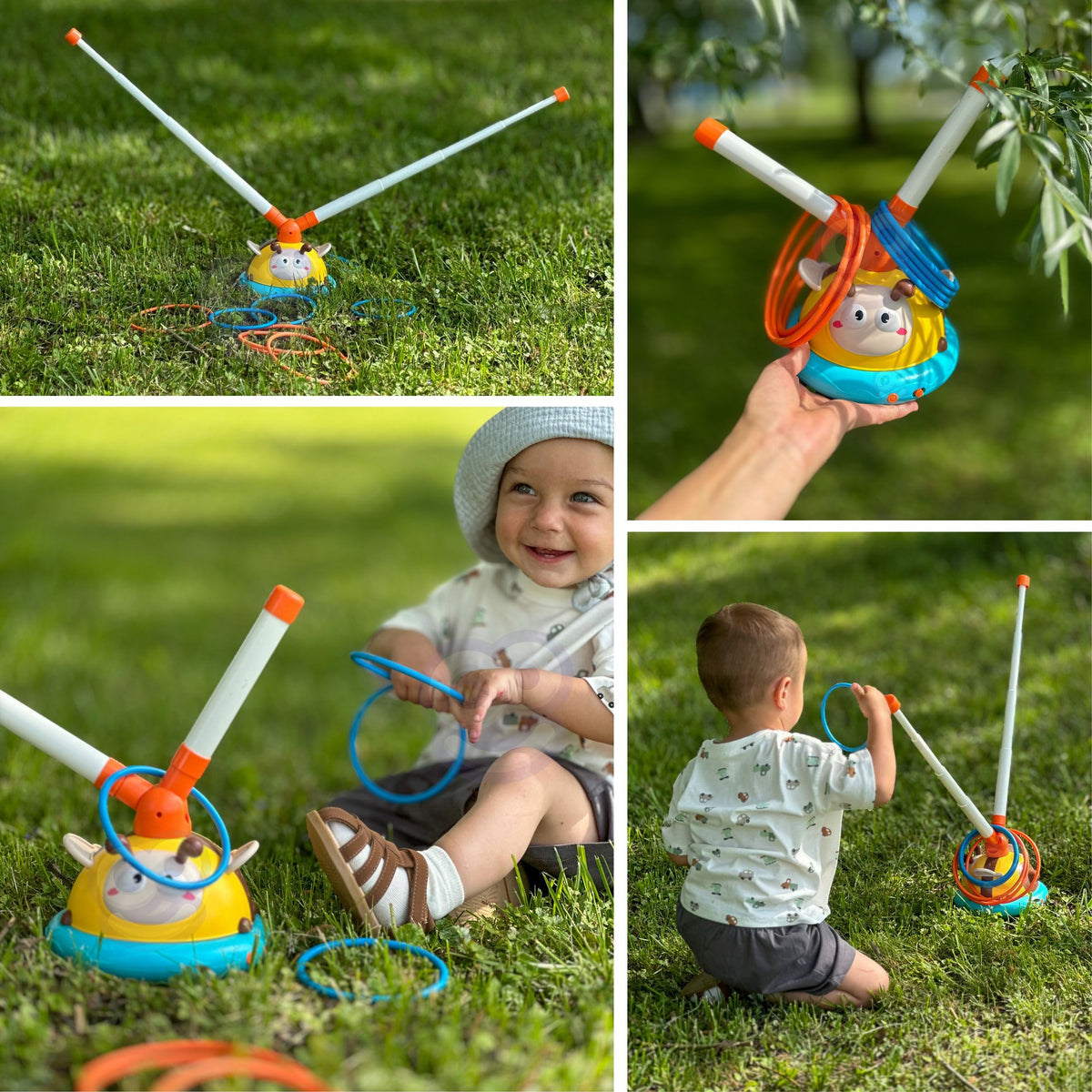 Jeu d'arcade automatique de corde à sauter de Woopie 2 dans 1 lancer à la cible d'abeille