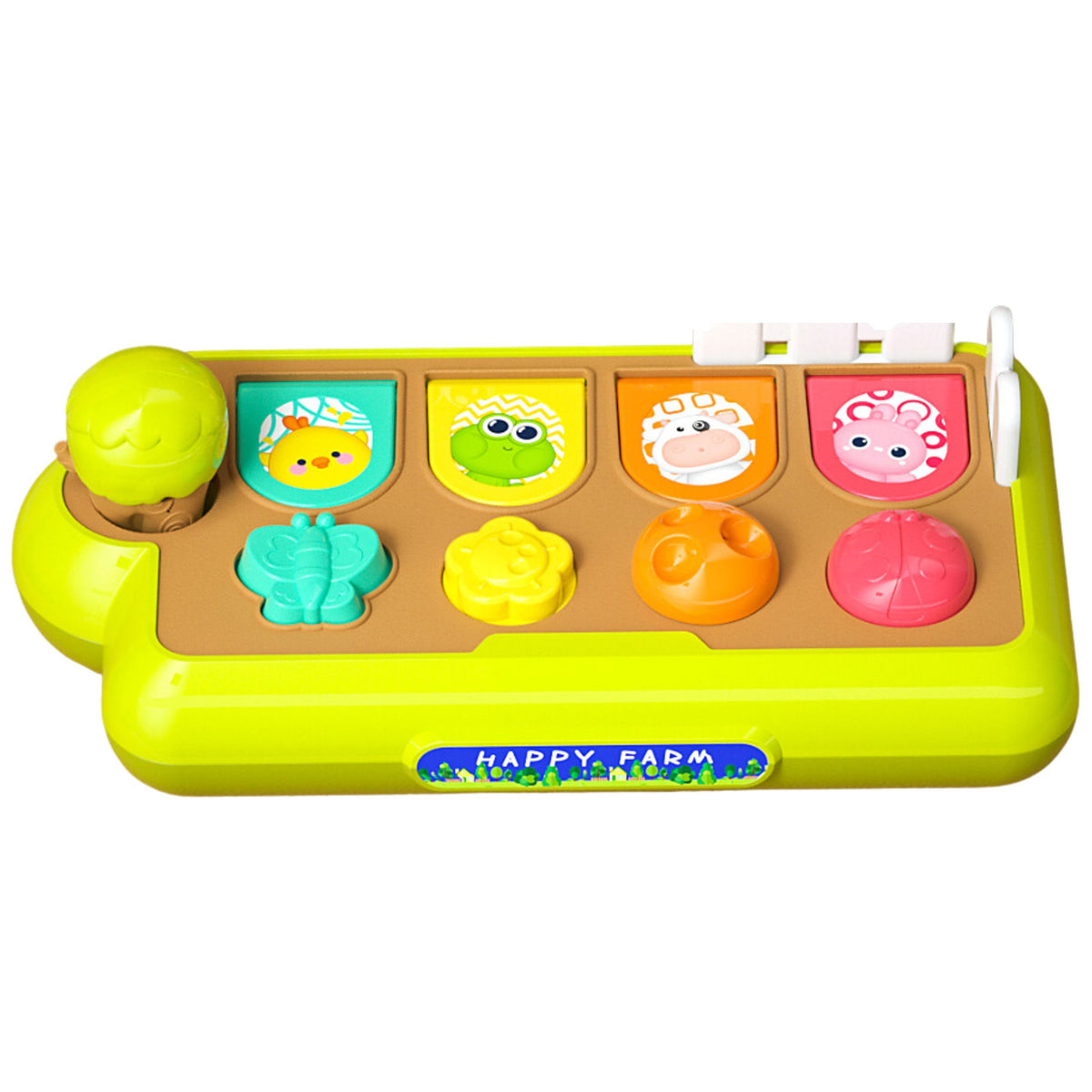 Woopie Bébé Jouet Éducatif Pop-up Animaux Happy Farm