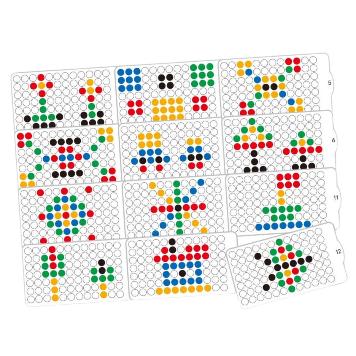 Woopie magnetisch bord voor kinderen Montessori Magpad Olifant