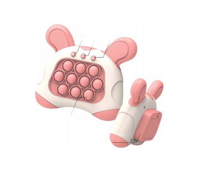 Woopie Pop It Electric, antystresowa gra zręcznościowa Bunny Ears