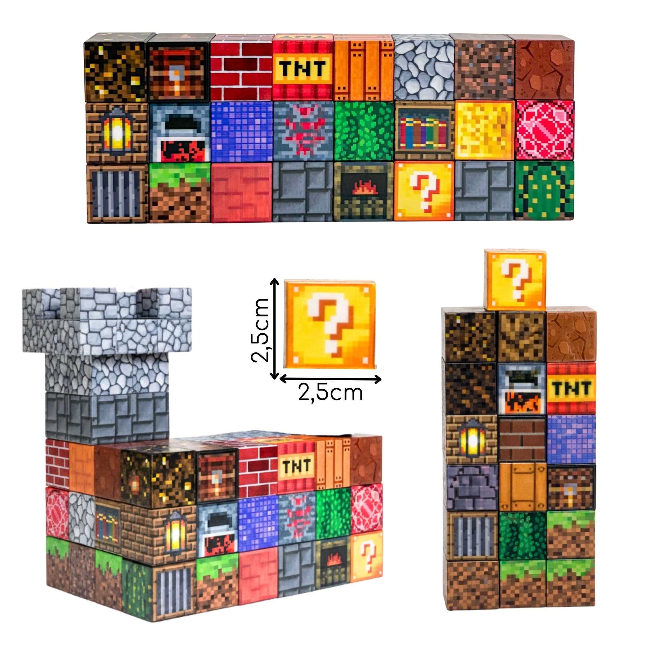 Woopie Magnetische Konstruktionsblöcke, 3D-Würfel, Lernset, 63-teilig.