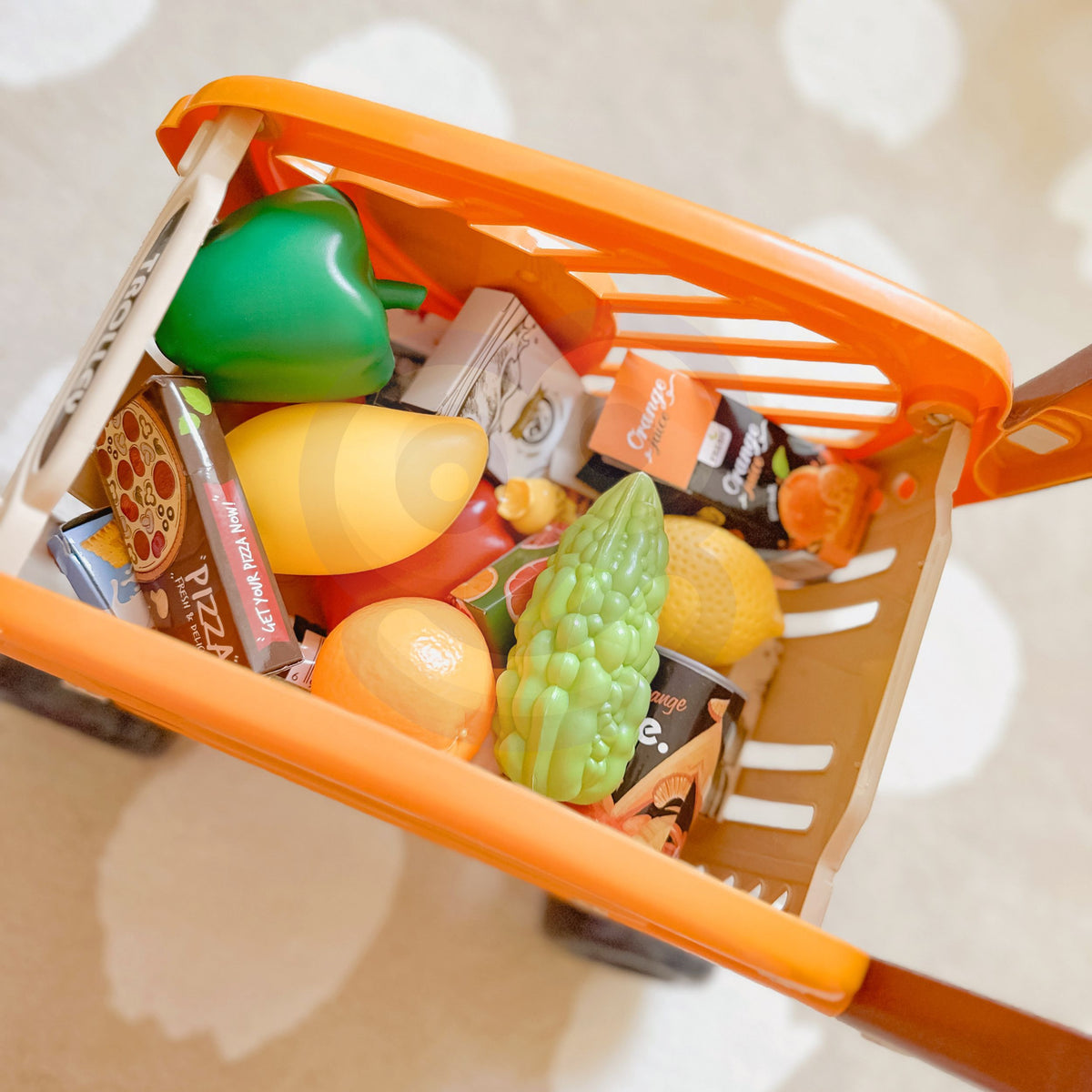 Carro Compra Woopie Para Niños Piezas Móviles + 42 Accs.