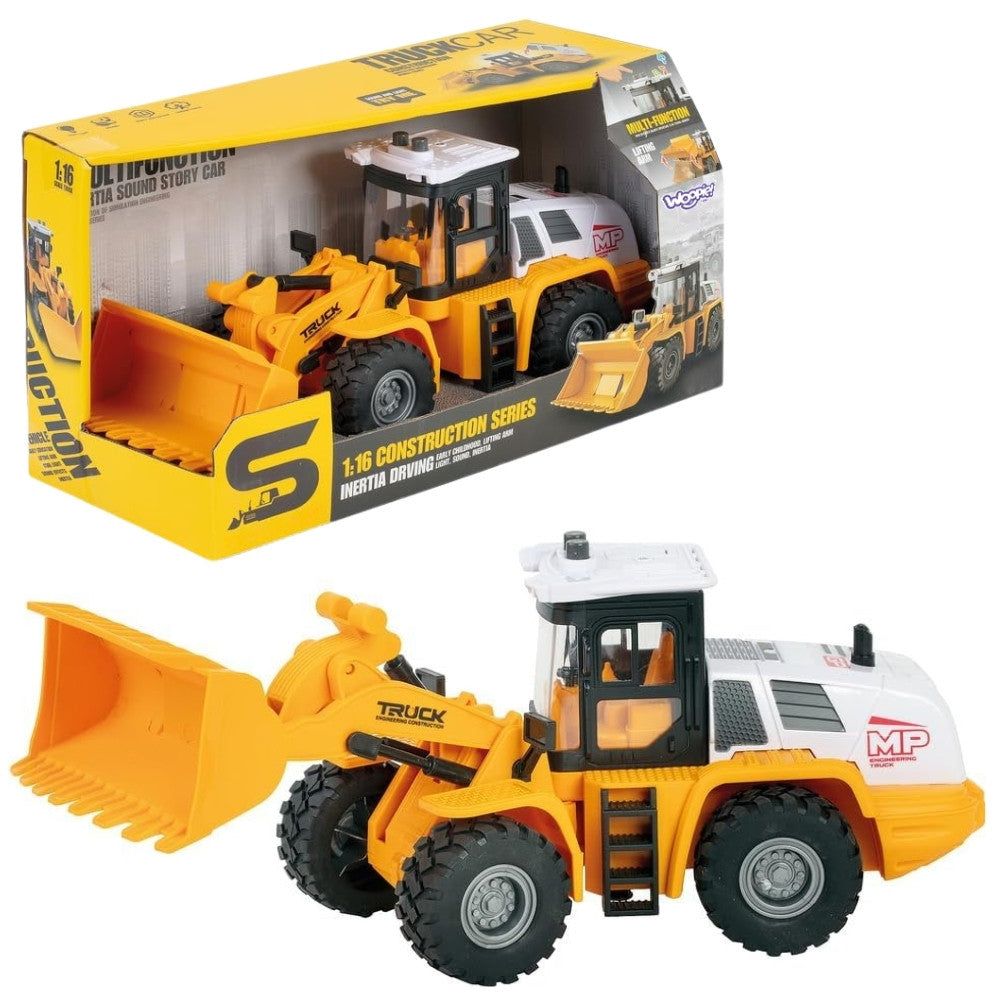 Woopie Excavator Loader Construction 1:16 Light And Sound Effects