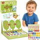 Tooky Toy Puzzle Montessori magnetic din lemn pentru copii