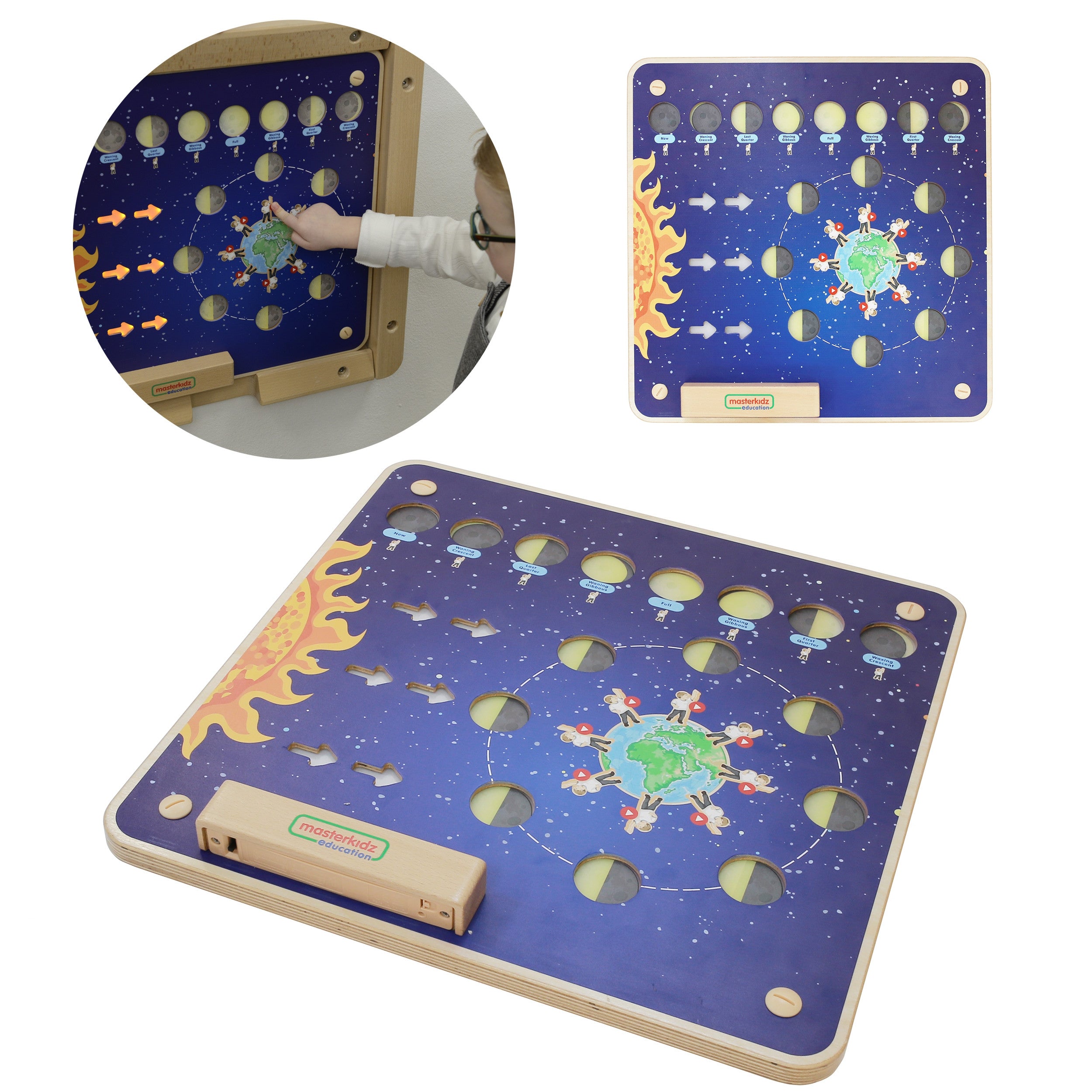 Masterkidz Montessori Moon Phases Образователно табло