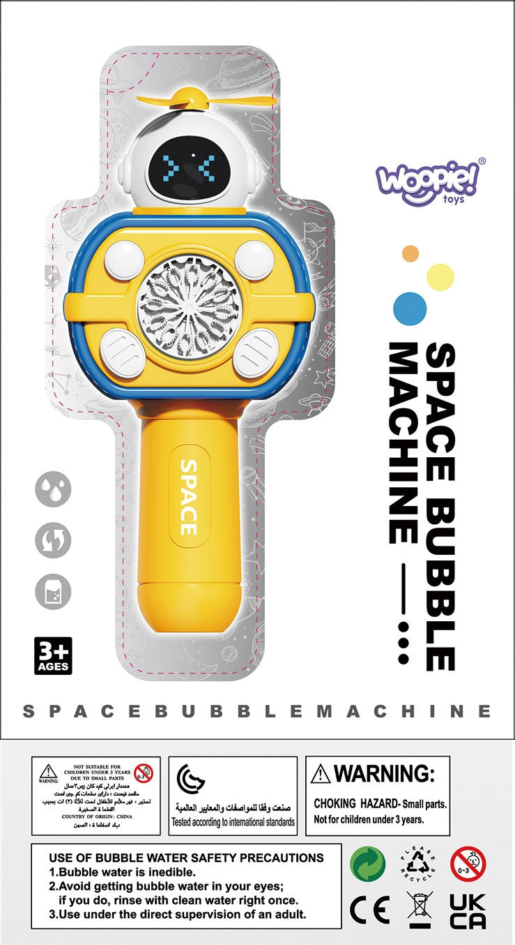 Woopie Astronaut Seifenblasenmaschine Pink