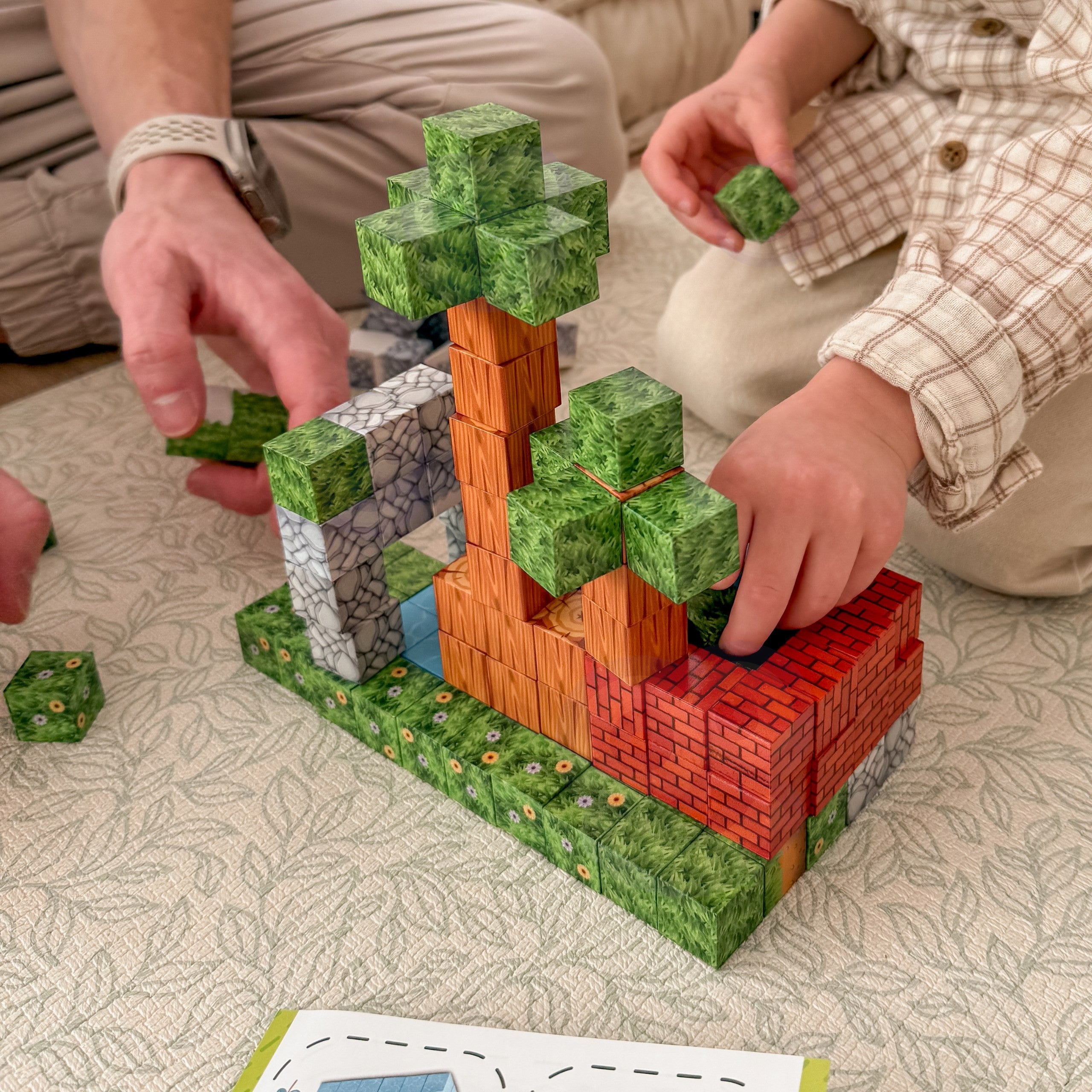 Woopie Магнитни строителни блокове World Of Blocks 108 бр.