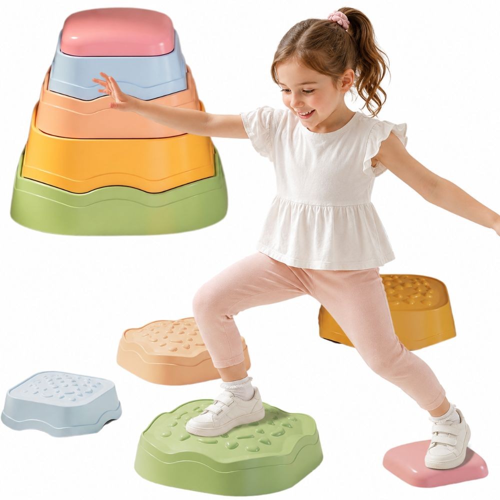 Piedras de equilibrio sensorial Woopie 5 uds.