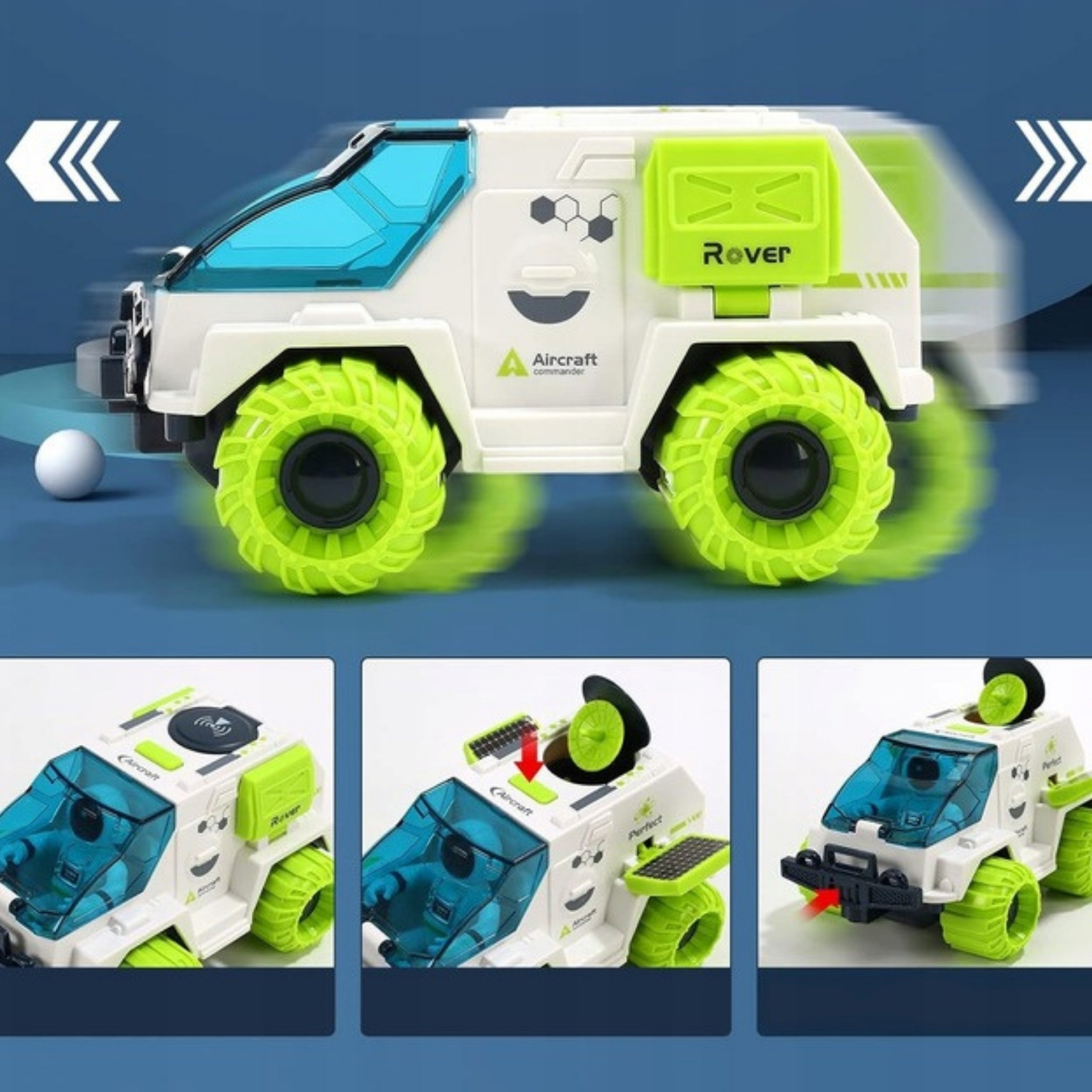 Socraigh Spás Rover Idirghníomhach Woopie