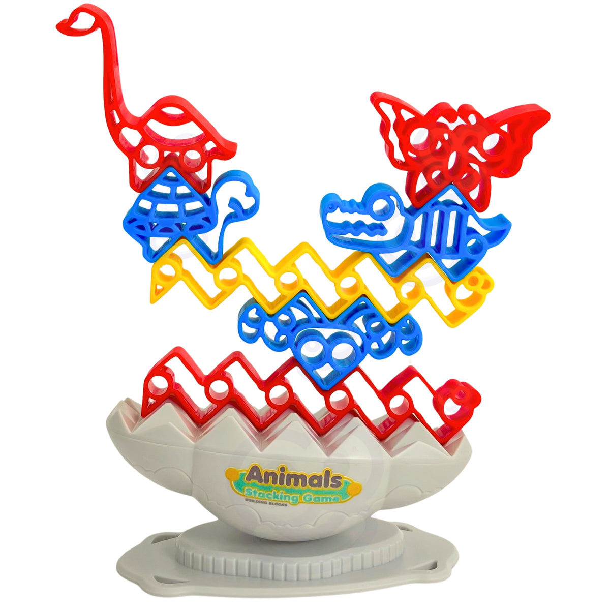 Jogo de habilidade de equilíbrio de animais Woopie Animal Tower