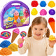 Sand Fairy Kinetic Sand Set Zmrzlinářství 13 ks