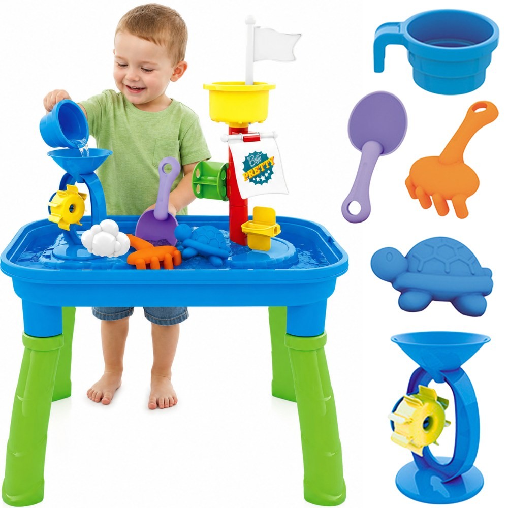 Woopie Water Table 2in1 Sandbox Пиратски кораб 6 Acc.
