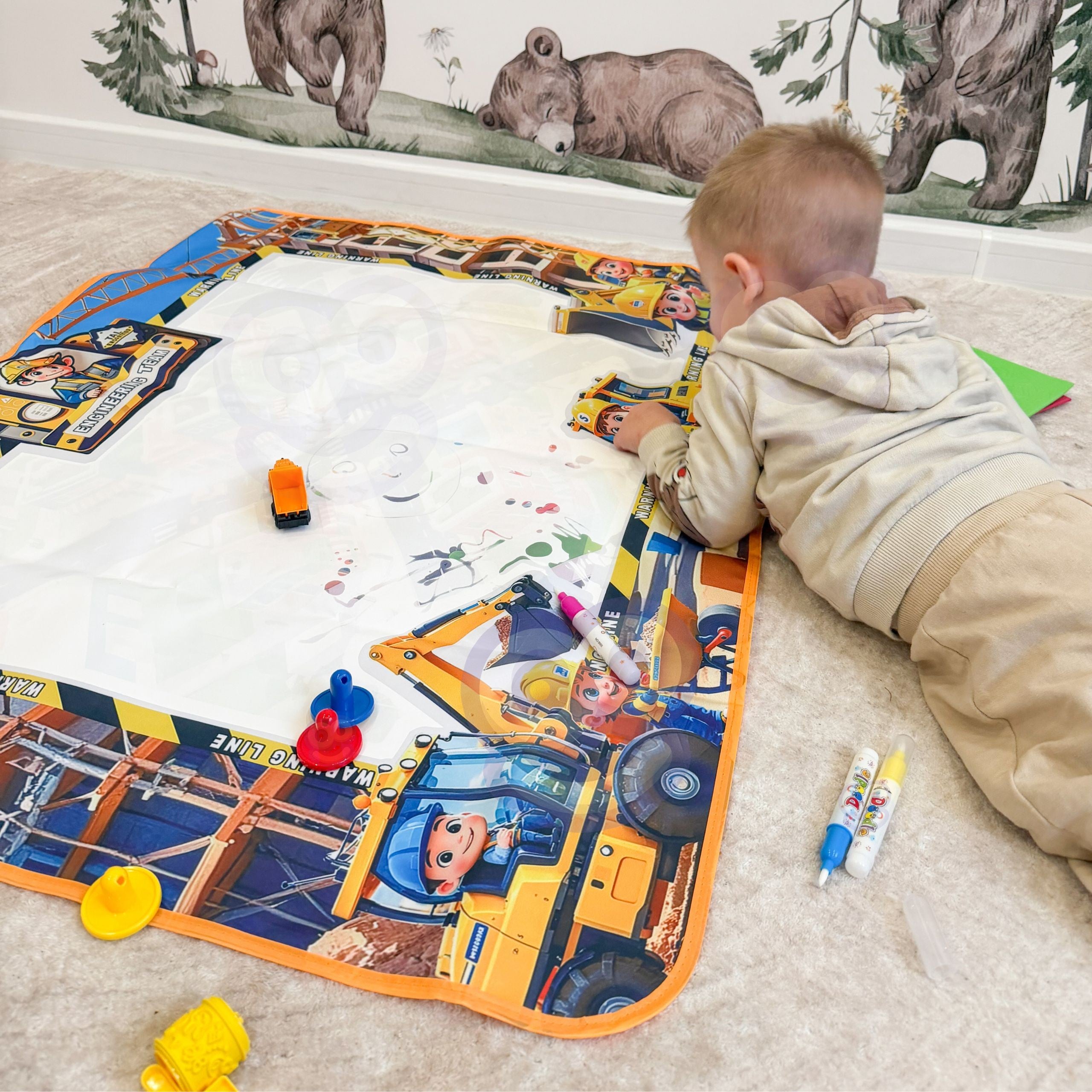 Woopie Water Painting Mat Creative Set With Accessories