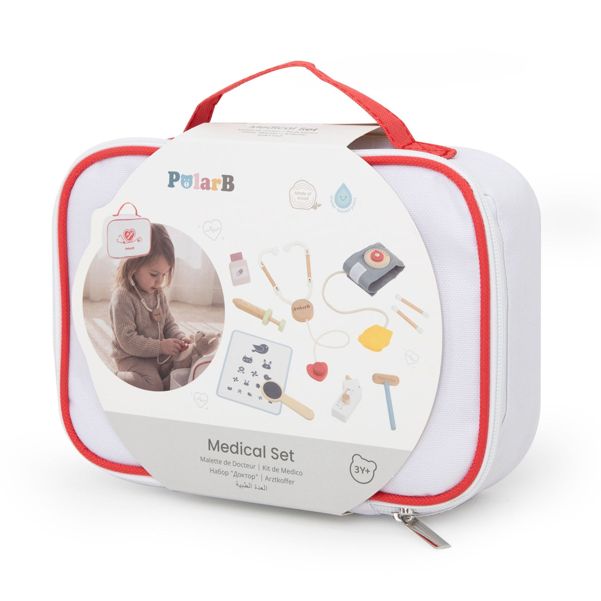 Viga Medical Kit In A Suitcase 10 Pcs.