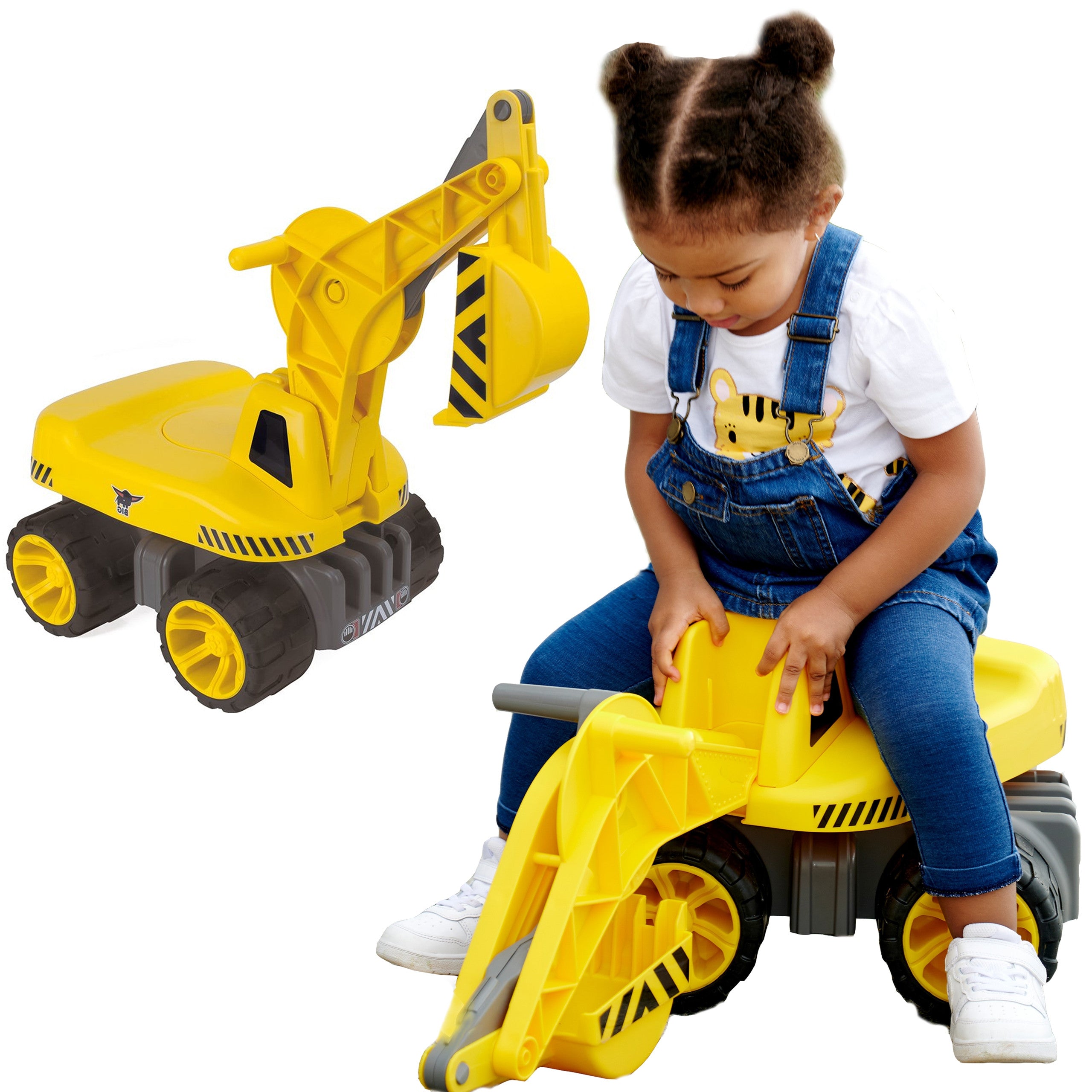 Big Maxi Excavator Ride-on Power Worker