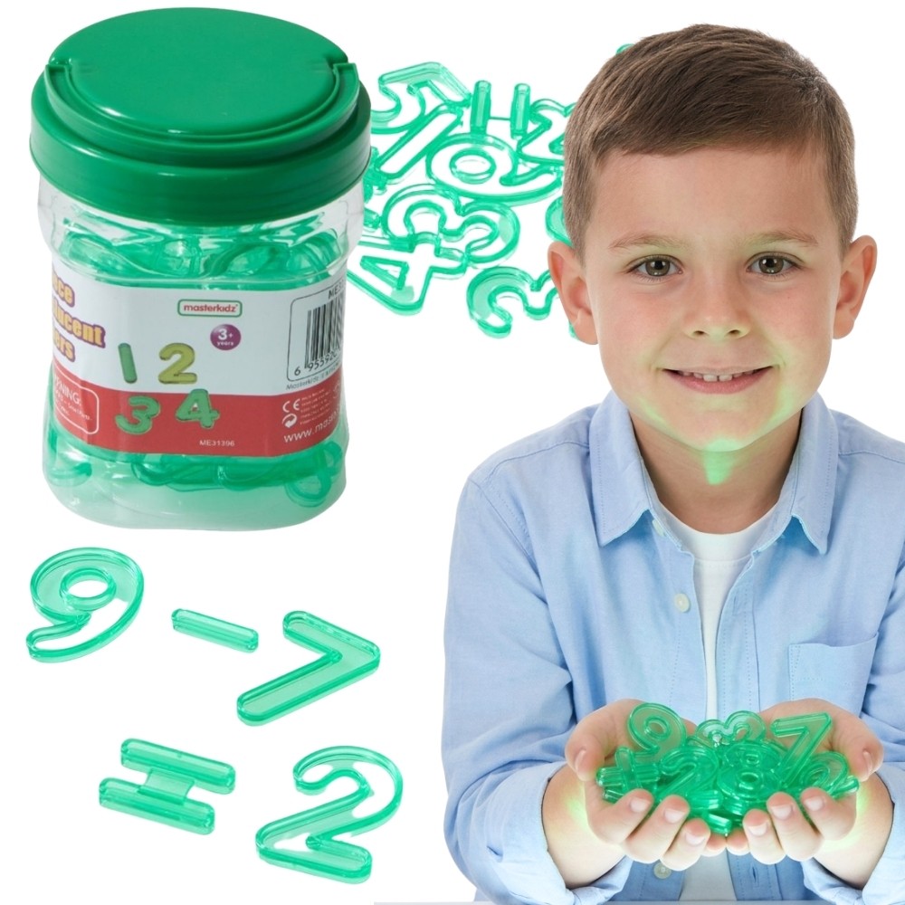 Masterkidz Прозрачни числа – математика на светлинния панел
