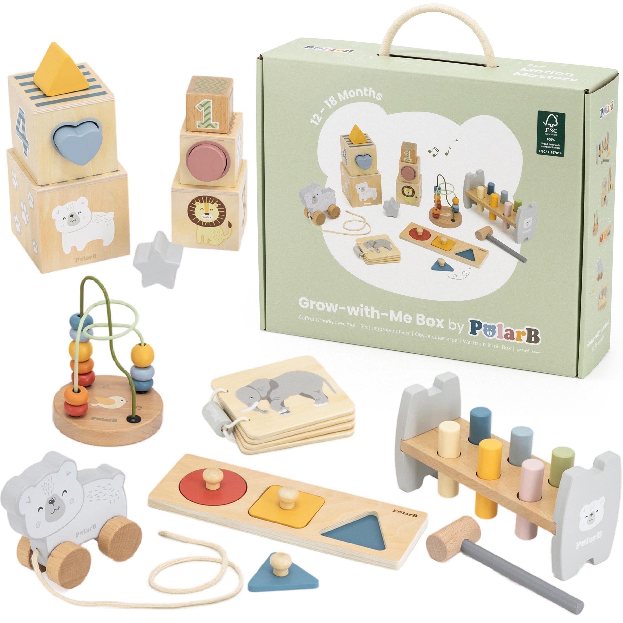 Viga Coffret Jouets Éducatifs De 12 Mois À 18 Mois