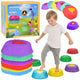 Woopie Balance Stones Светещи сензорни тренировки за баланс 6 бр