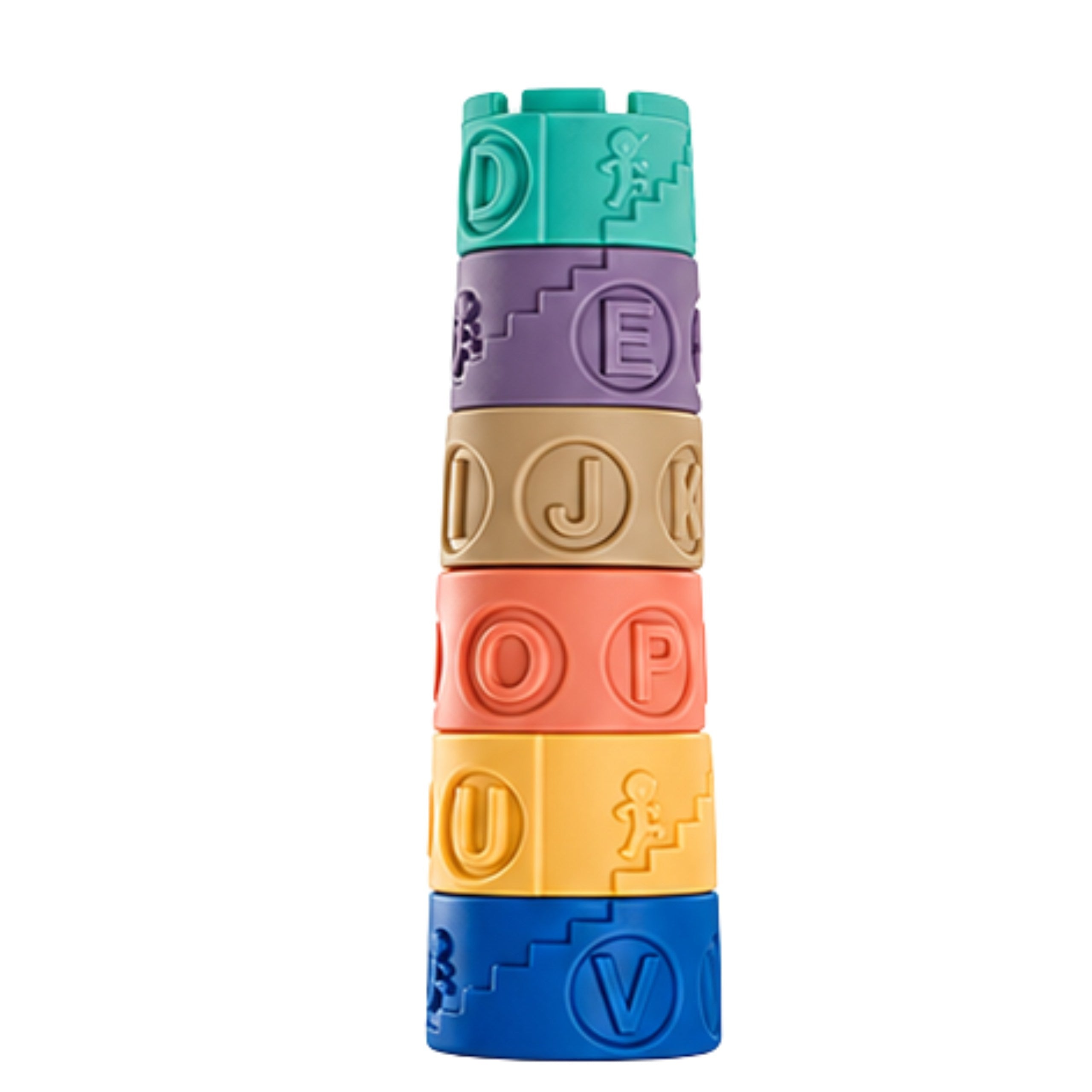 Woopie Baby Set Of 27 Soft Sensory Blocks