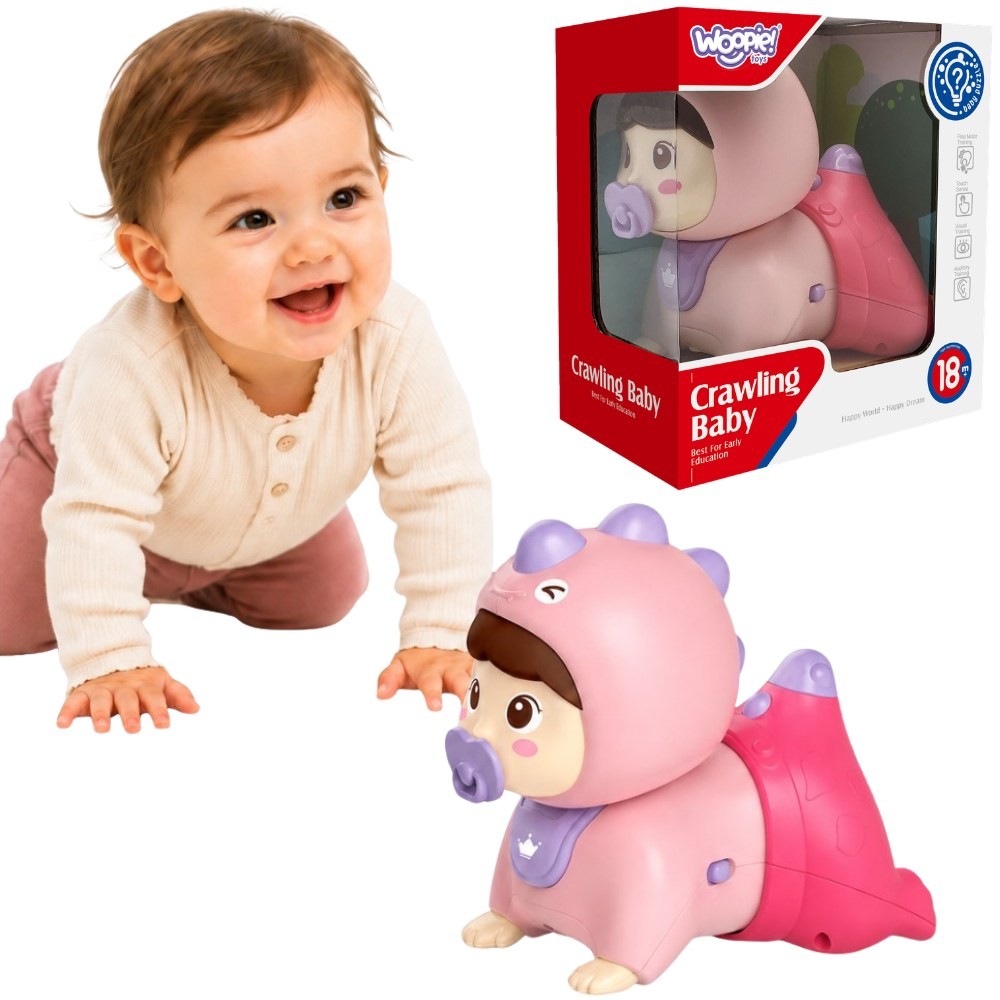 Woopie Baby Crawling Baby Toy With Lights And Melodies