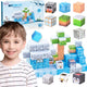 Woopie magnetische constructieblokken Winterwereld van blokken