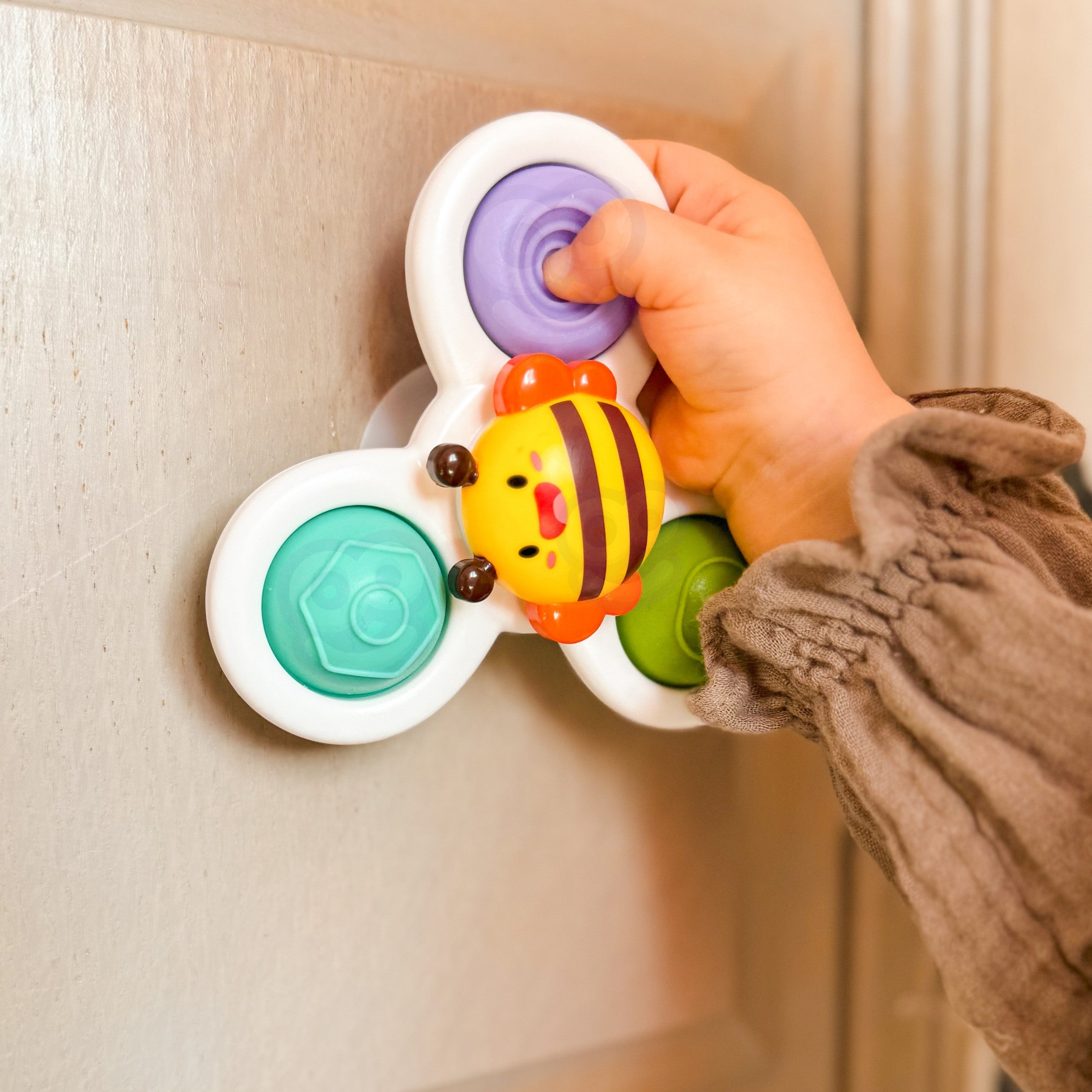 Woopie Baby Spinner 3-i-1 sensorisk pedagogisk leksak