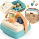 Smoby Little Green Sorter в кошницата от биопластмаса