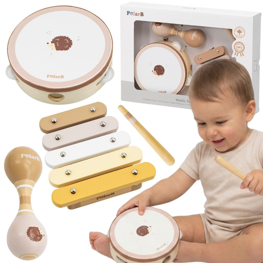 Viga Polarb Ensemble d'instruments de musique avec hérisson