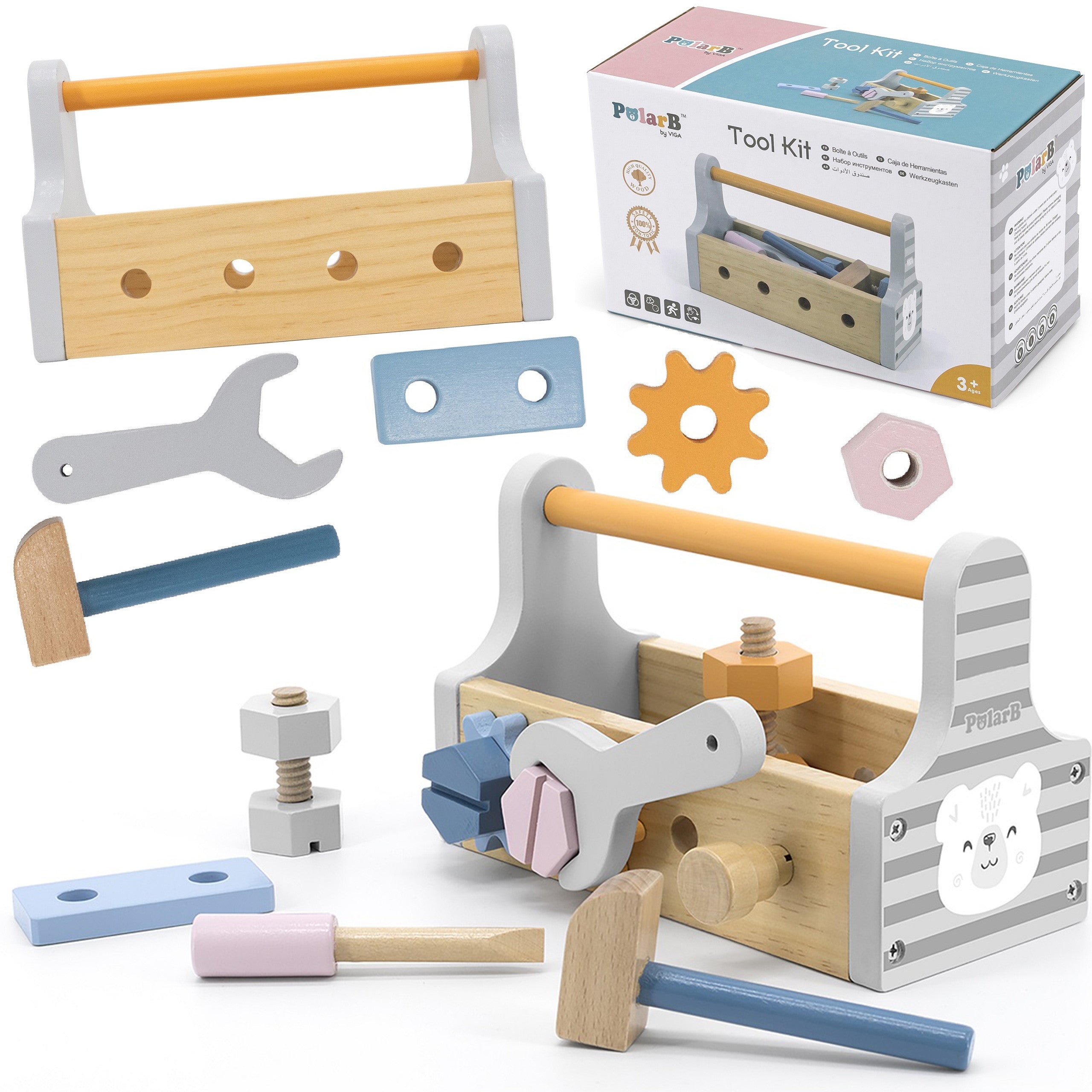 Viga Polarb Boîte à outils en bois