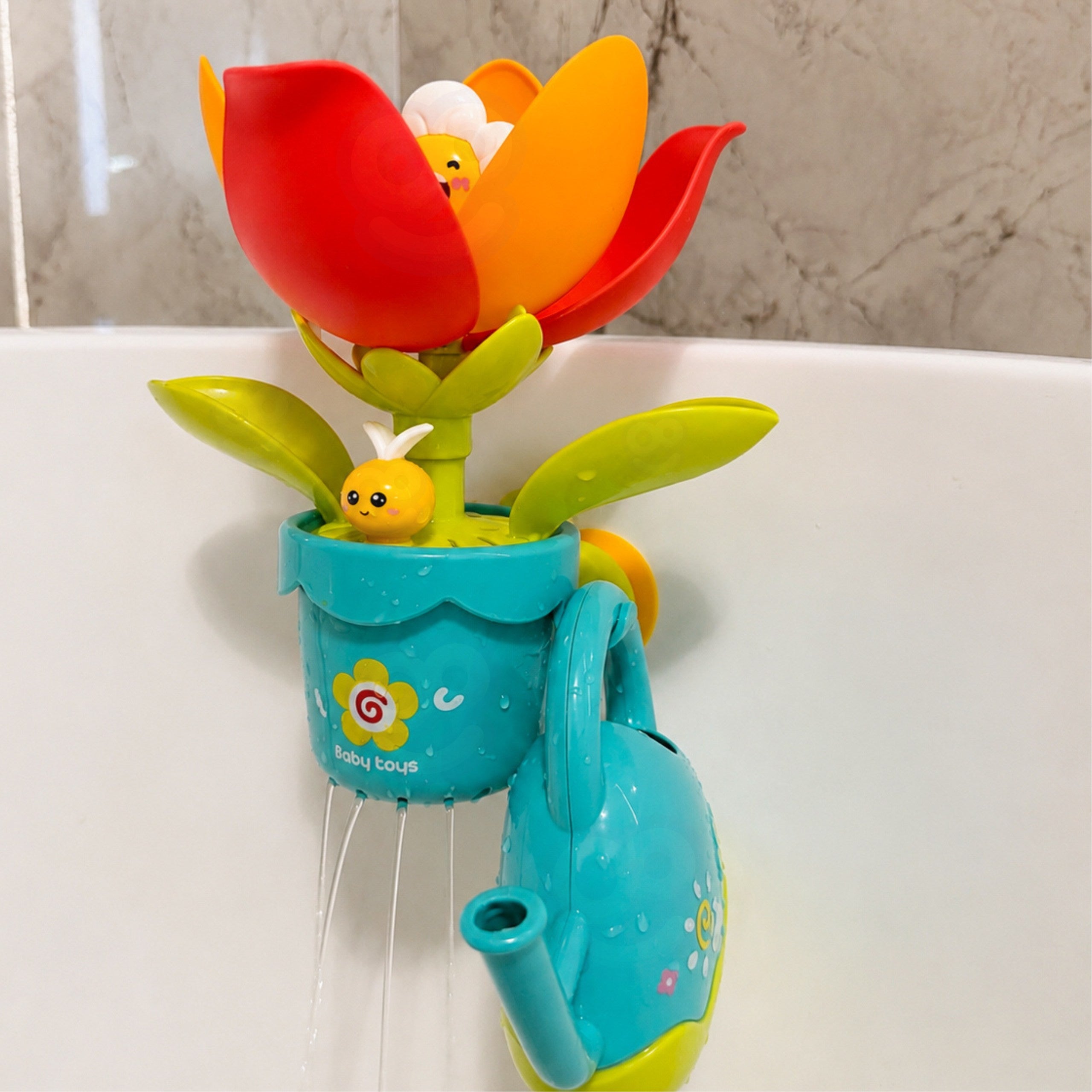 Играчка за баня Woopie Baby Blooming Flower с лейка