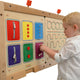 Masterkidz Монтесори дъска за стена Отваряне и затваряне Ключалки Плъзгачи Бутони