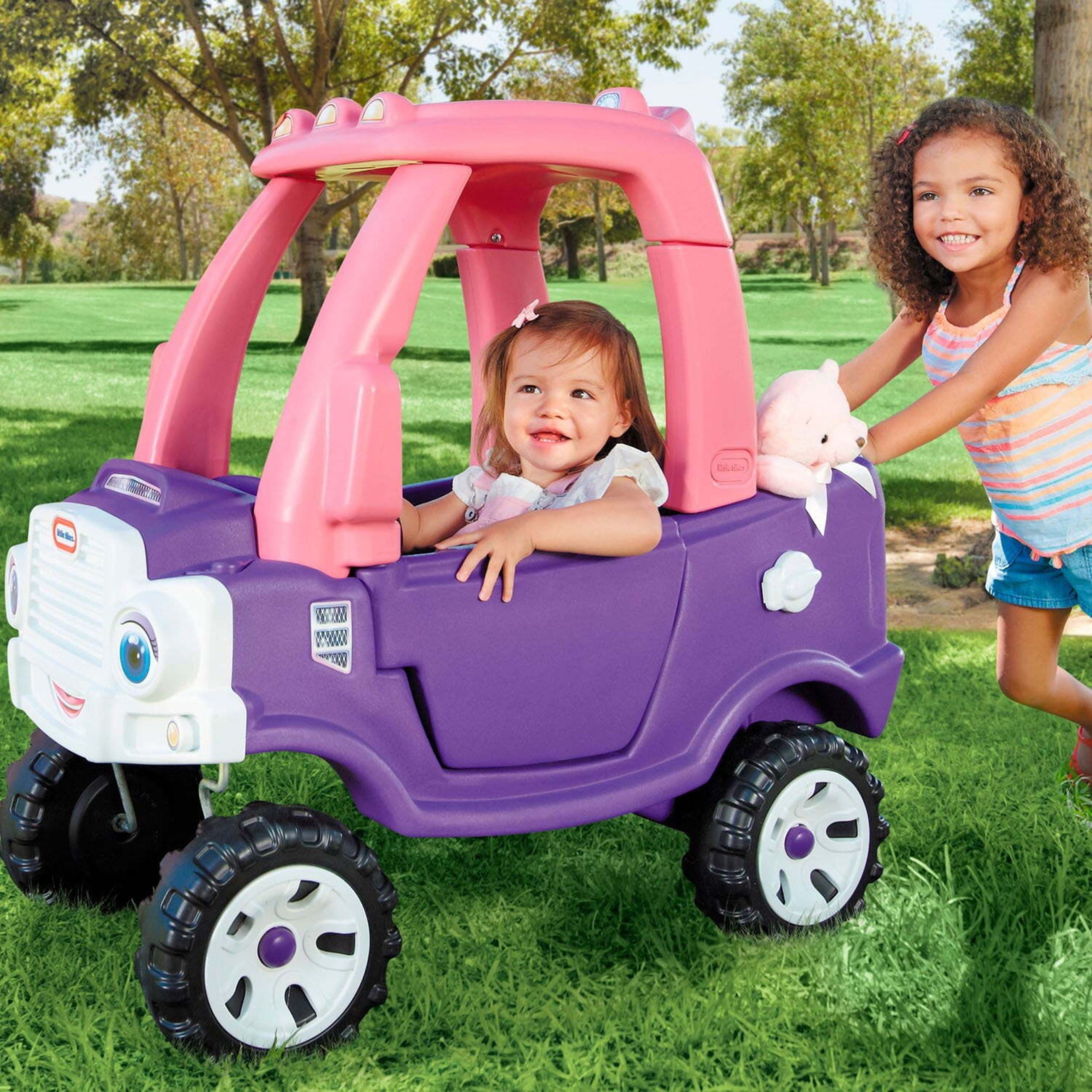Little Tikes Veicolo fuoristrada rosa e viola per bambini