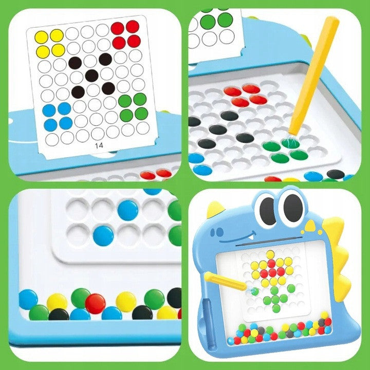 Woopie Magnetic Board For Children Montessori Magpad Dinosaur