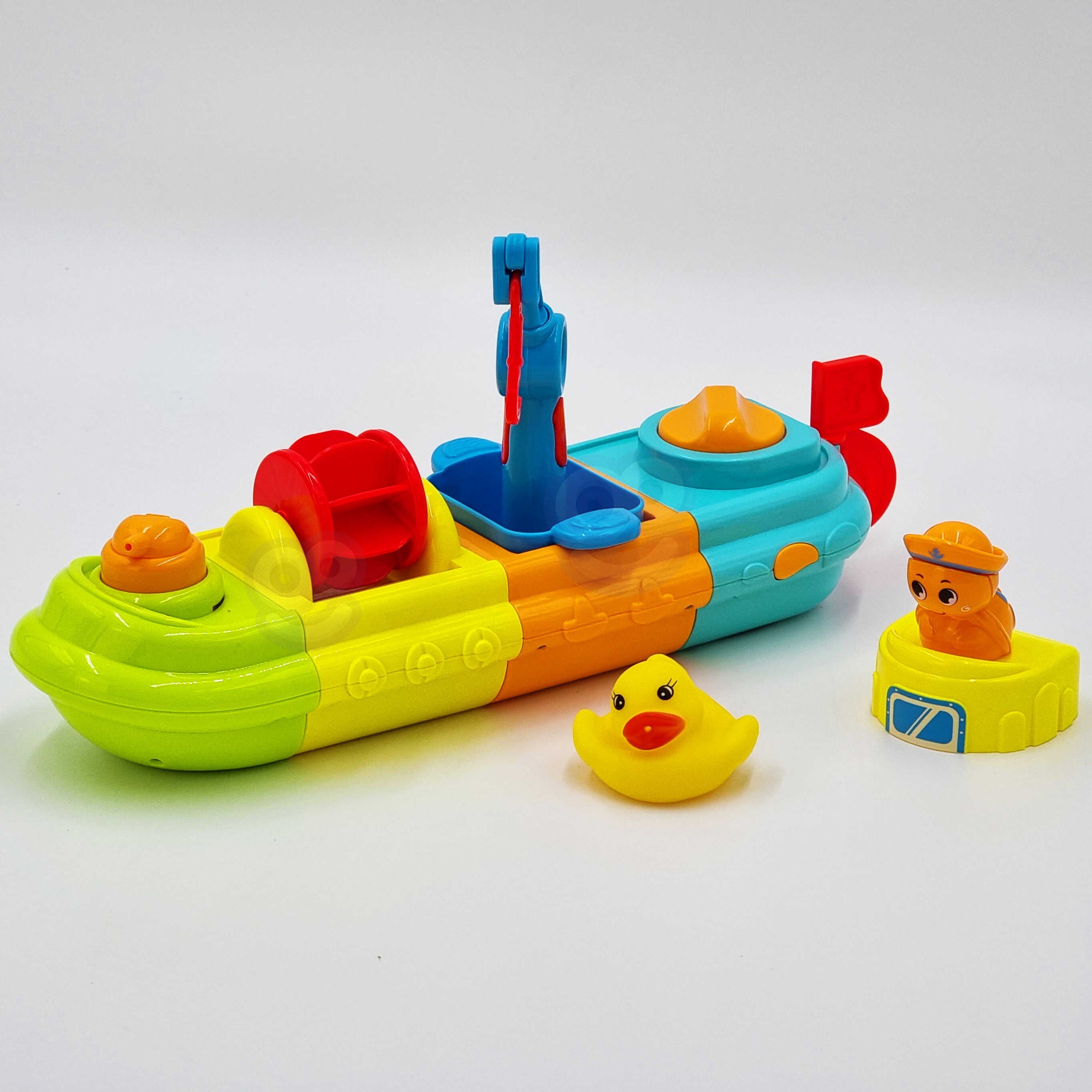 Кораб играчка за бебешка водна баня Woopie