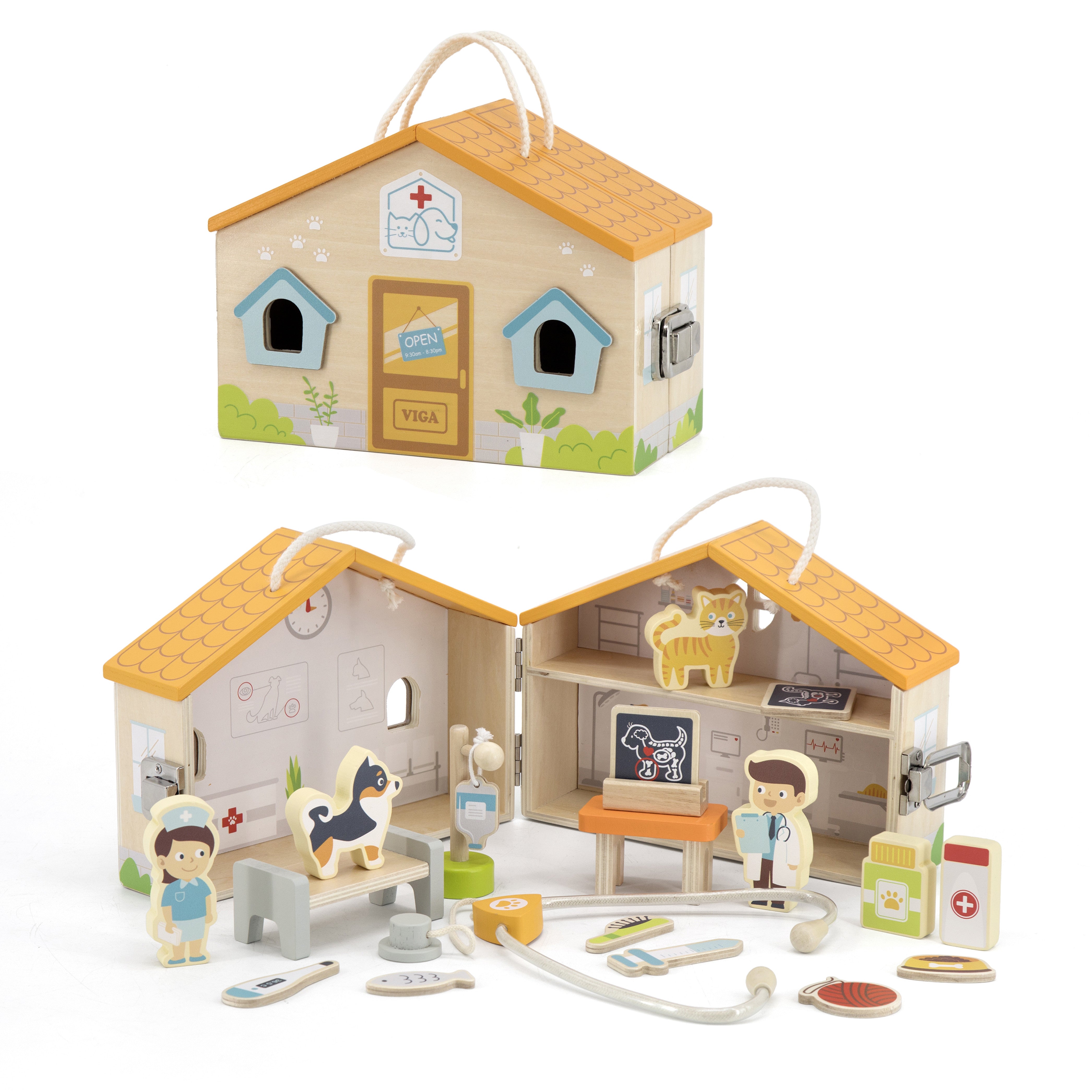 Viga Wooden Animal Clinic Veterinárna nemocnica