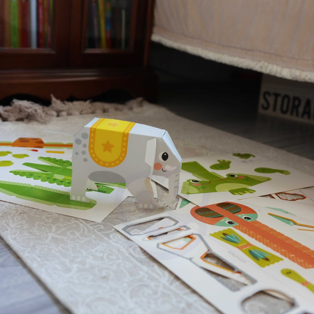 Woopie Art&fun gör-det-själv 3d Origami Creative Kit 10 djur