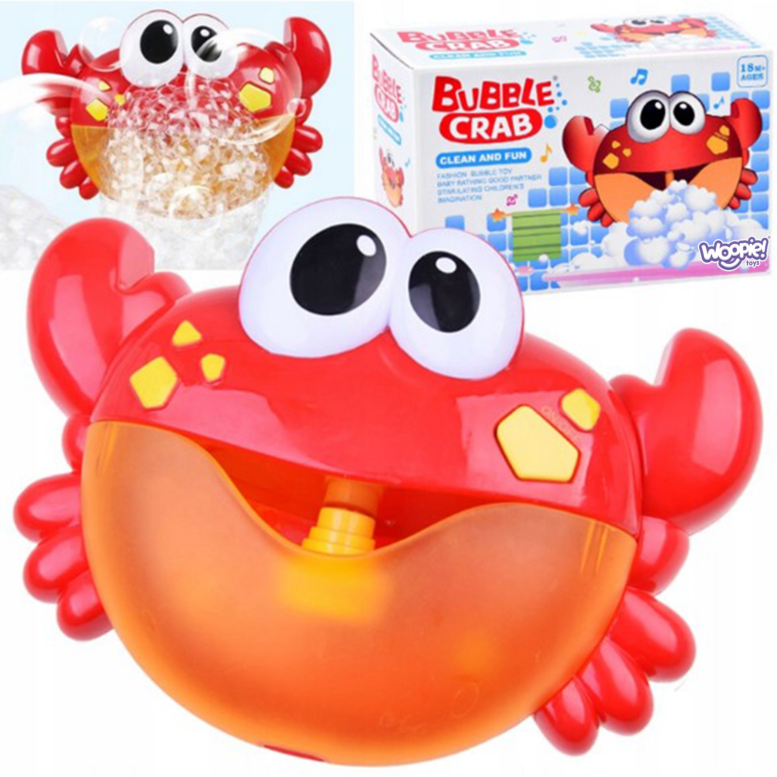 Woopie Baby Bubble Bath Toy With Melody
