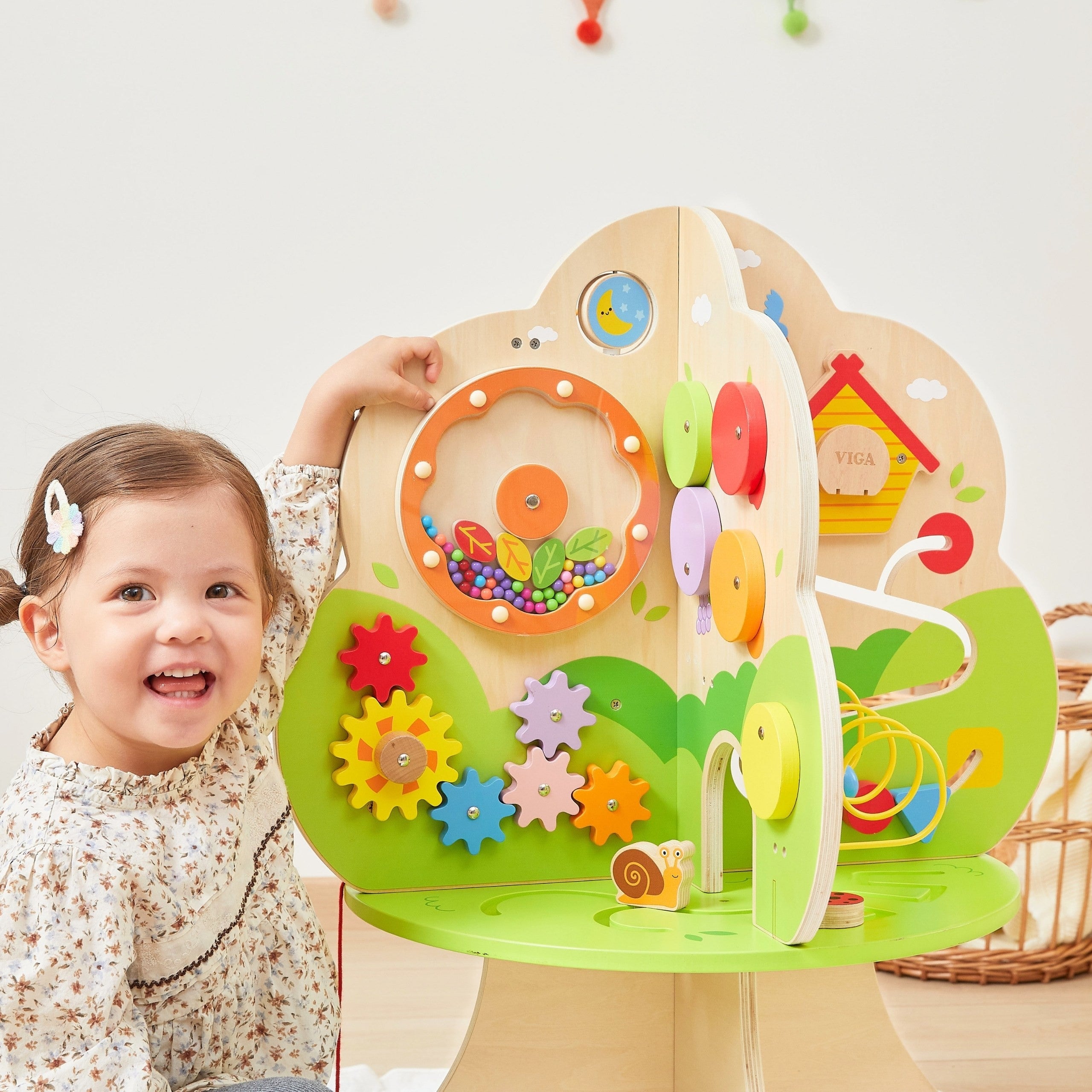 Centrul Educativ Muzica Arborele de Activitati din Lemn Viga 18m+