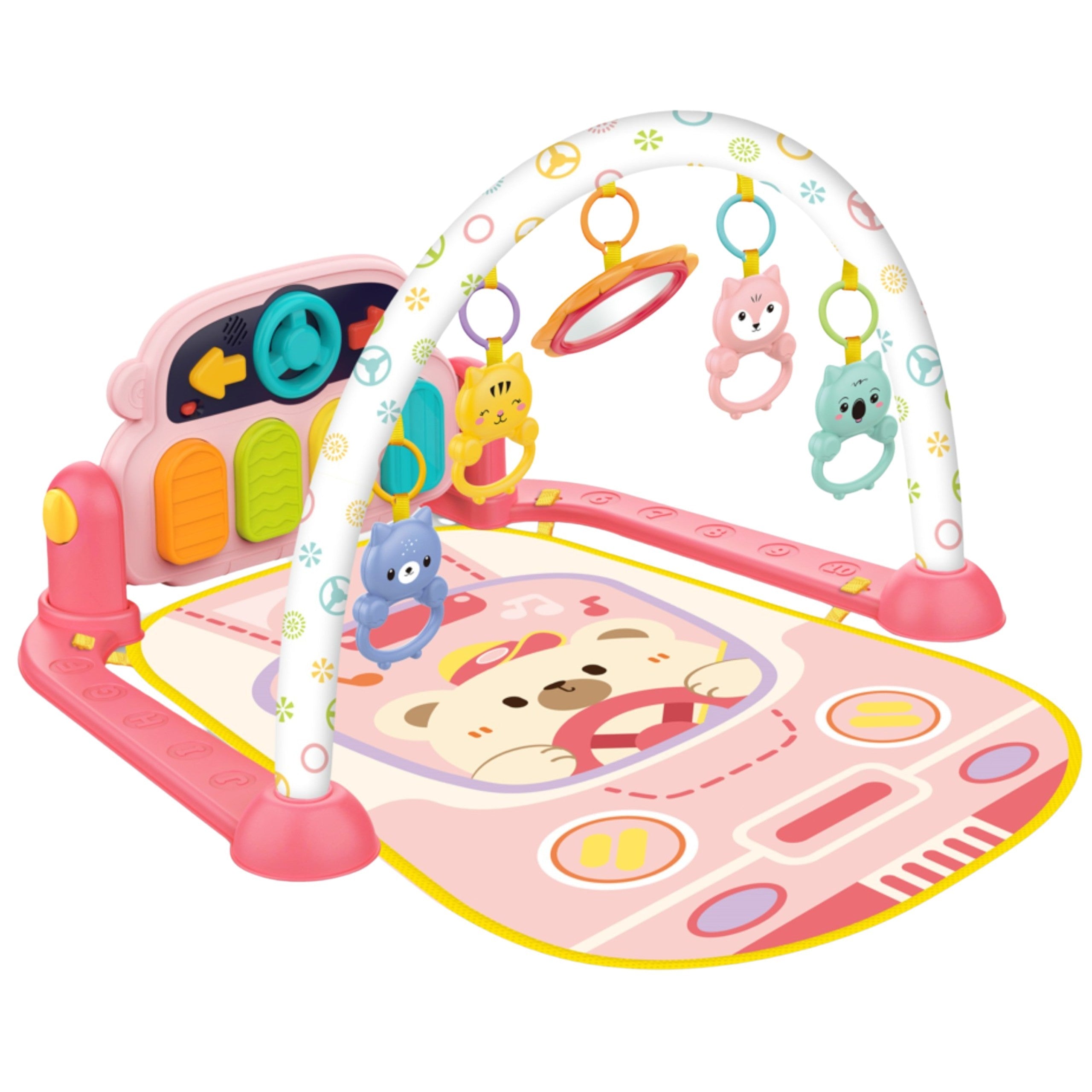 Woopie Baby Interactive Piano Play Mat For Babies 3 In 1