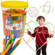Цветни сламки Woopie Building Blocks 1000 бр.