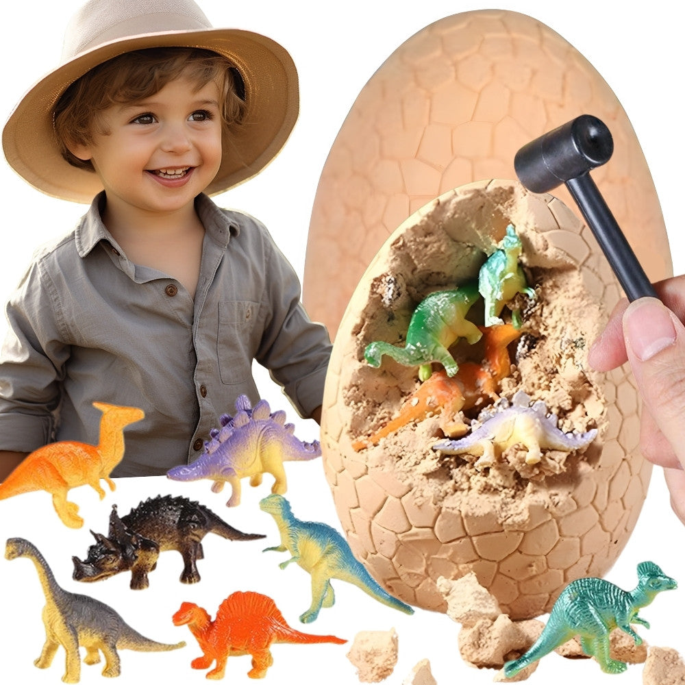 Woopie Dinozaur Egg Dig Kit de arheolog pentru excavarea a 12 dinozauri