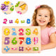 Tooky Toy træpuslespil Lær at tælle puslespil med numre
