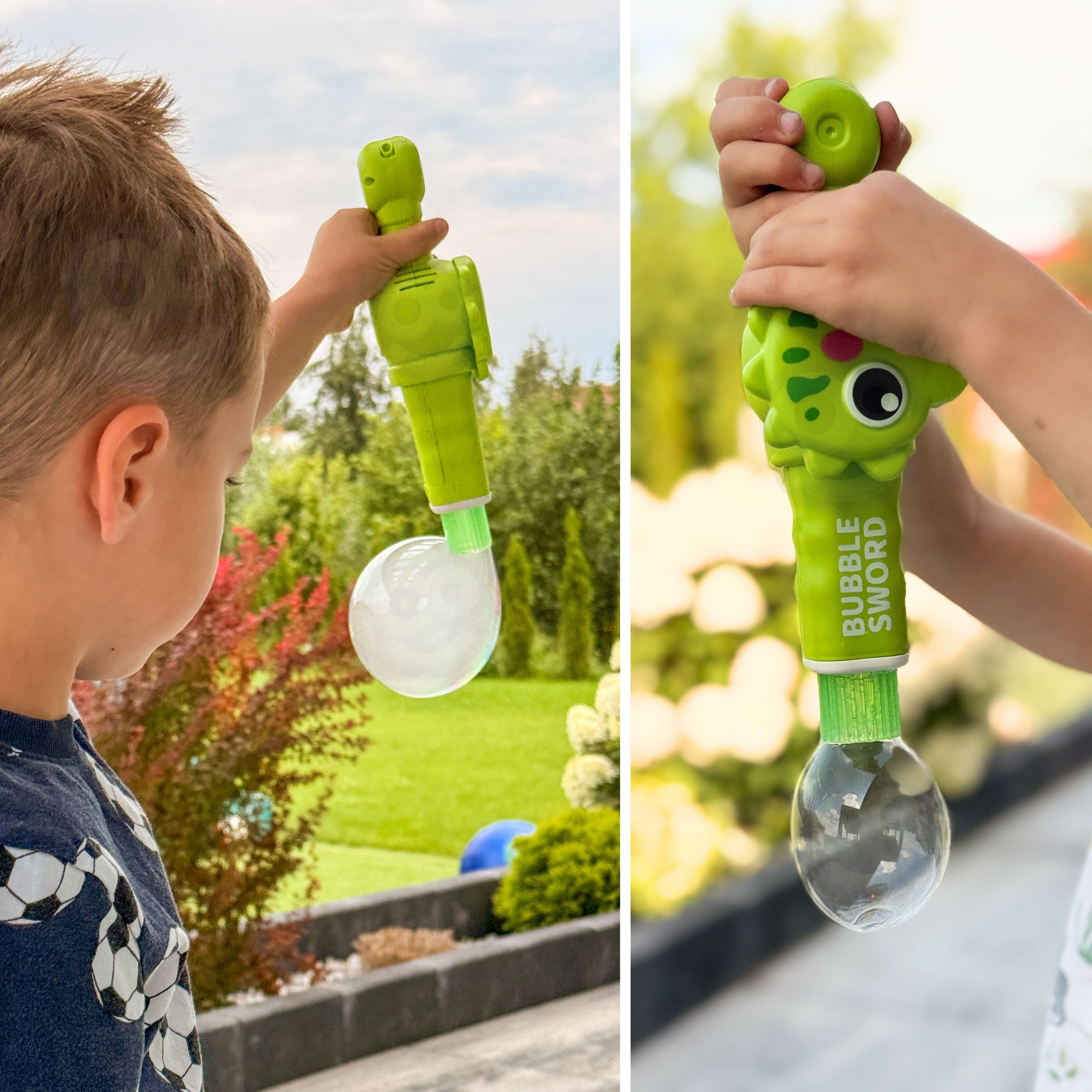 Woopie Dinosaur Smoke Bubble Gun Fog Bubble Machine Dobíjateľný