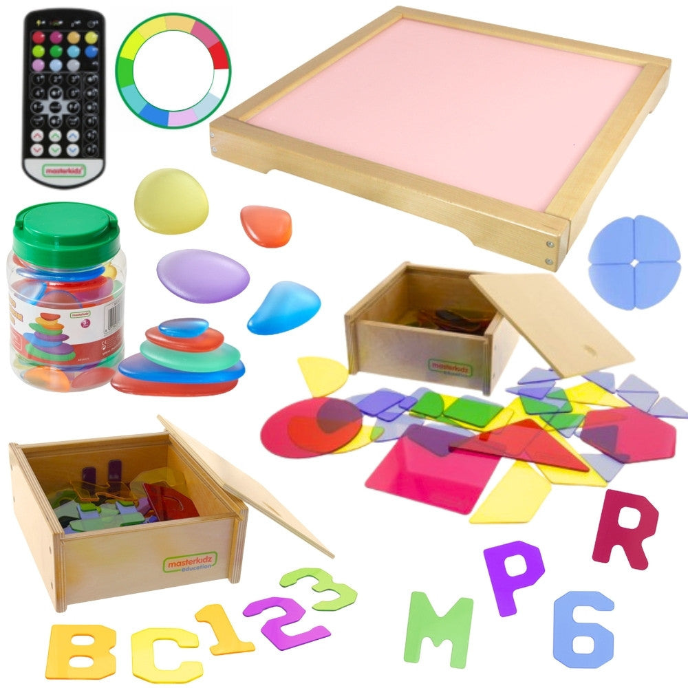 Masterkidz Led светлинен панел със смяна на цвета и дистанционно управление + комплект аксесоари