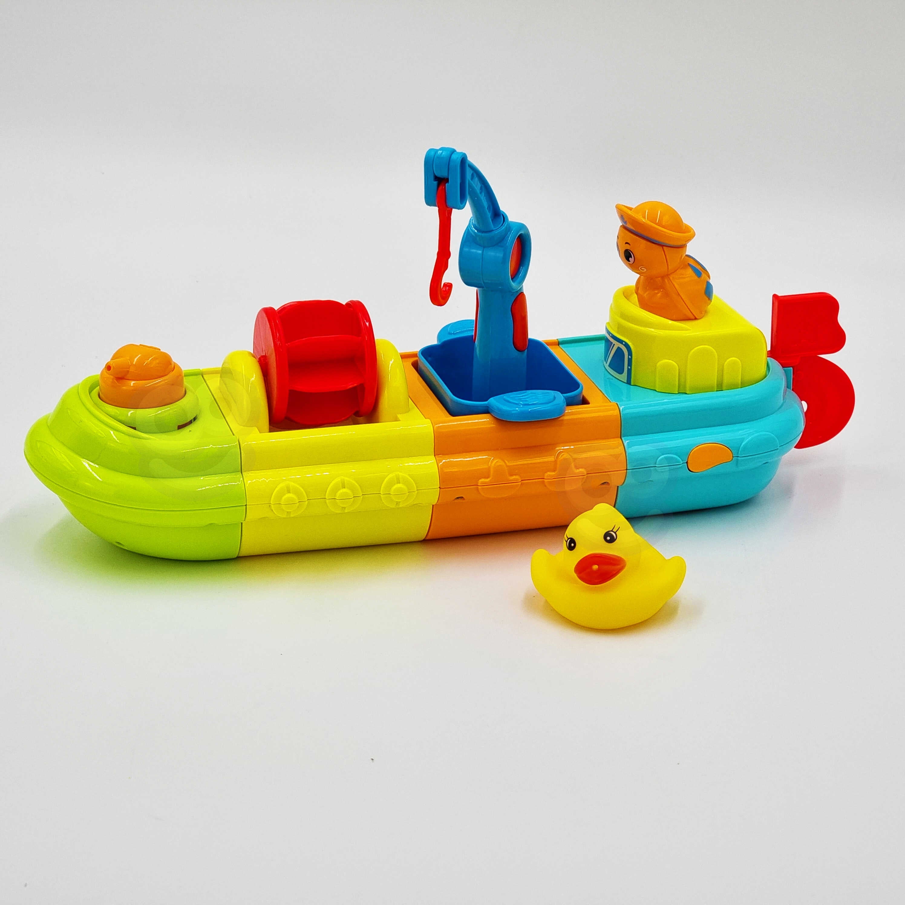 Кораб играчка за бебешка водна баня Woopie