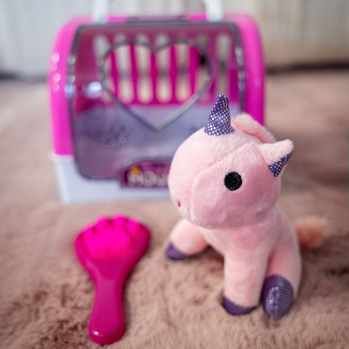 Sraith Cúraim Teach Iompróir Woopie Unicorn