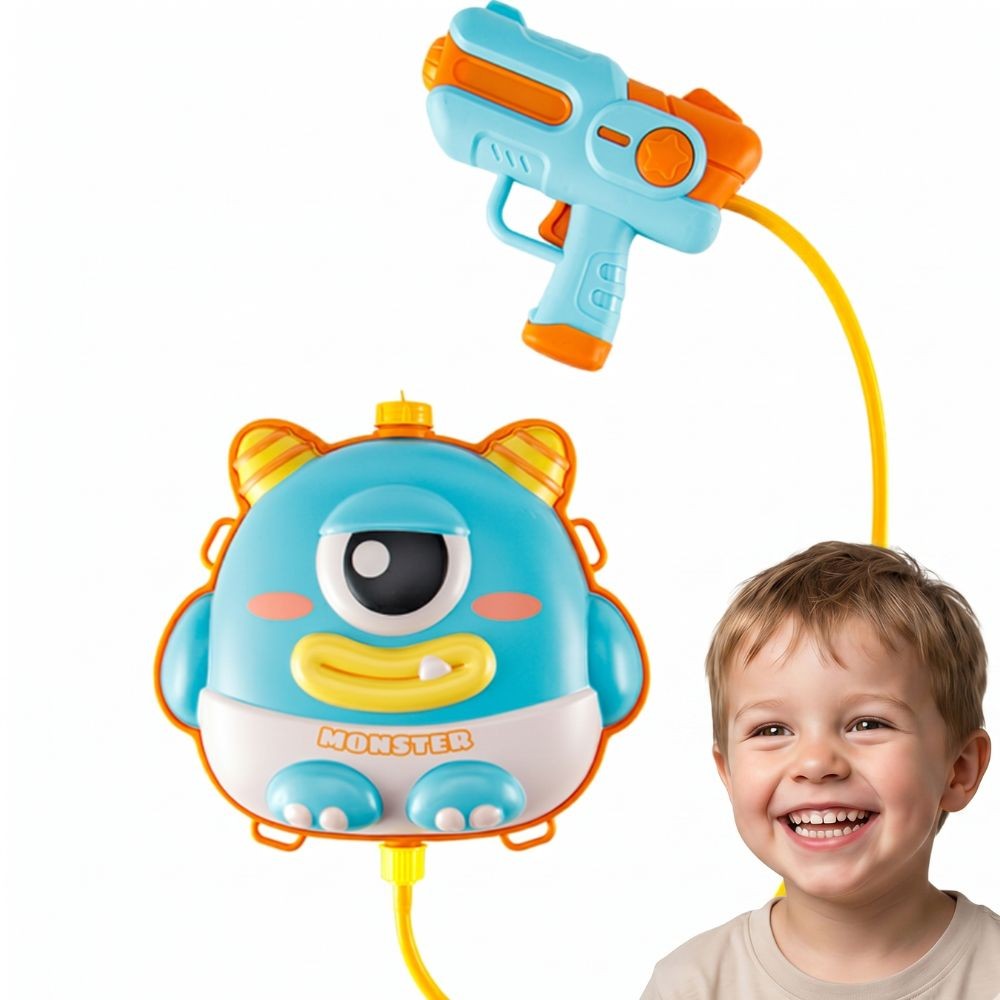 Воден пистолет Woopie с раница Ufo Monster - Капацитет 2.1 L