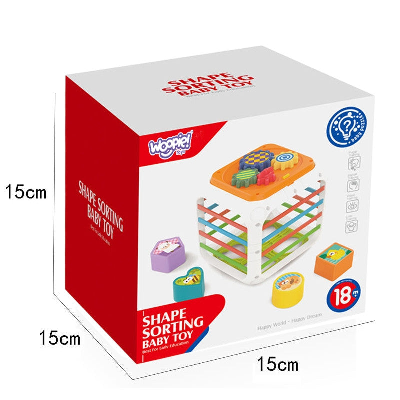 Woopie Educational Cube Sorter 4 i 1 former 18m+