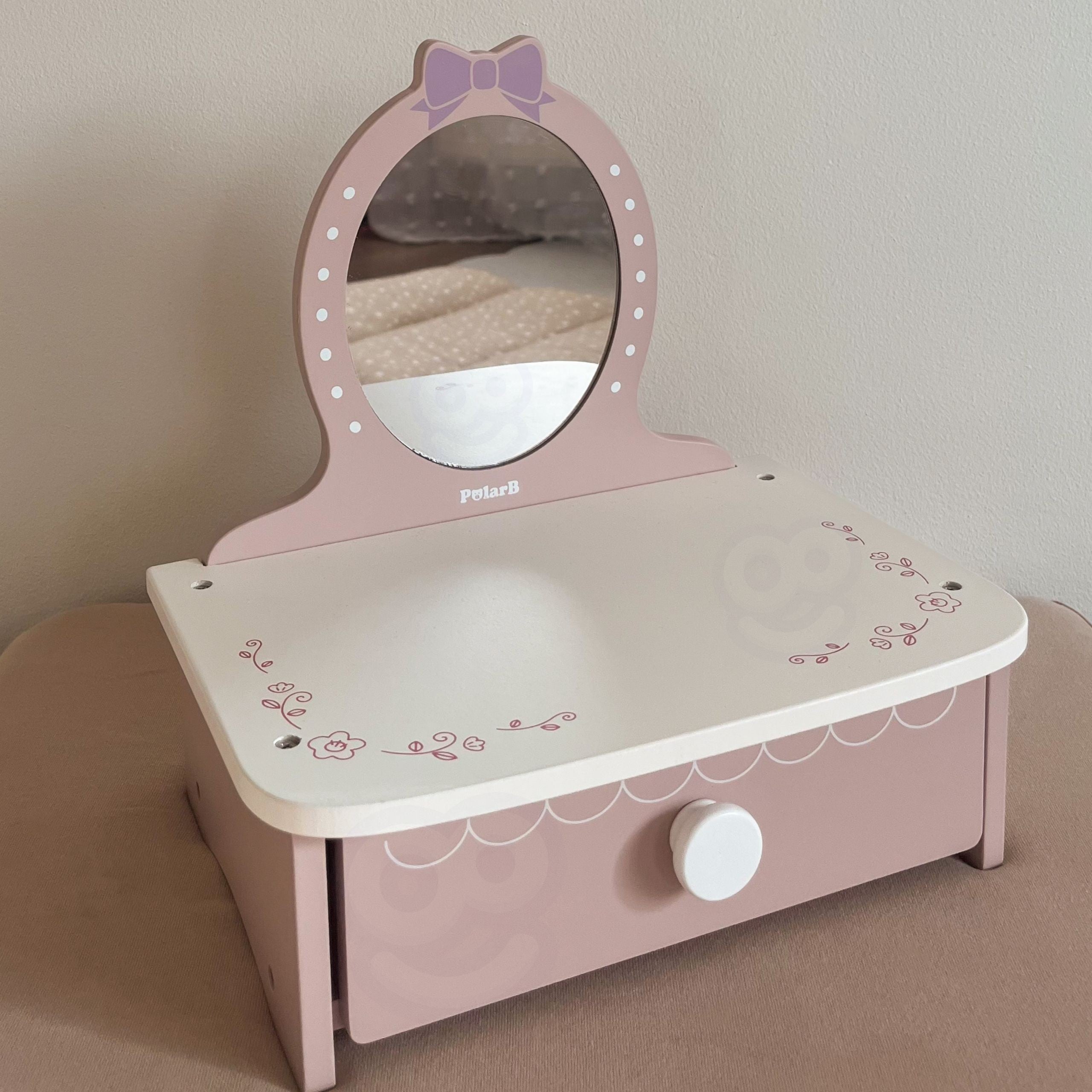 Viga Wooden Dressing Table With Accessories Little Princess Corner