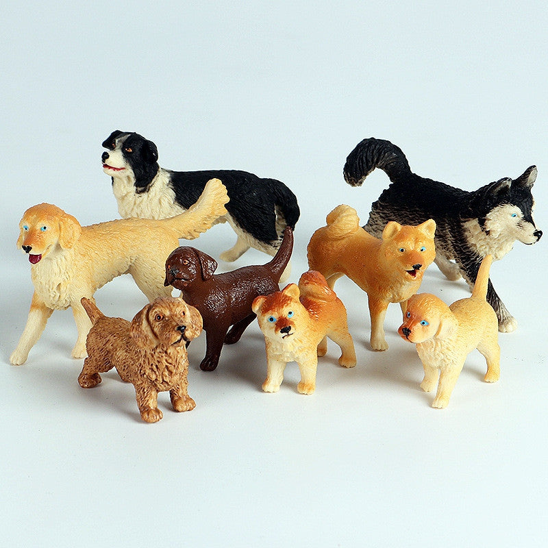 Conjunto Woopie de 16 figuras de cachorro